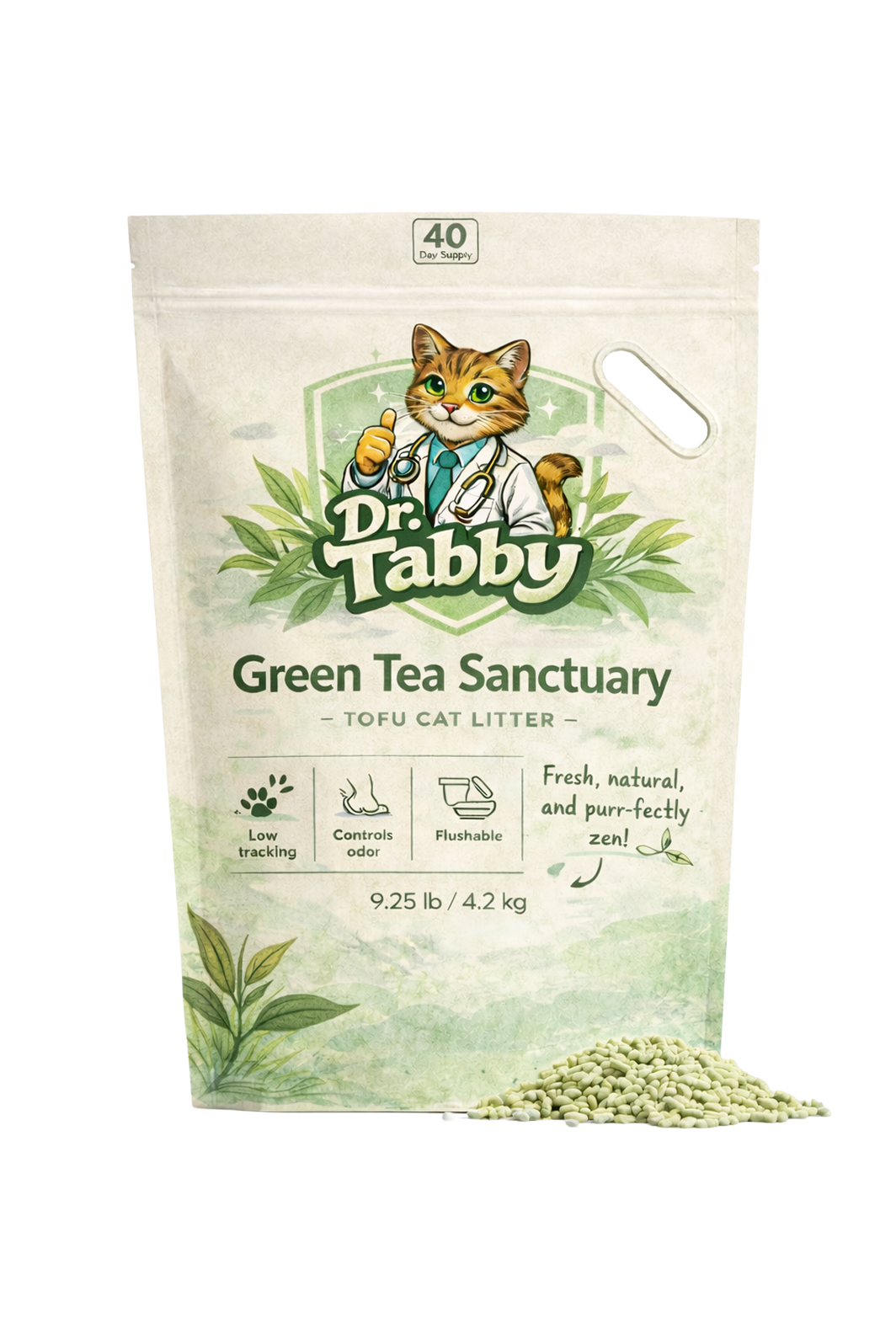 Dr. Tabby's Tofu Cat Litter